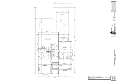 1402 Mordecai by Urban Building Solutions Second Floor Plan