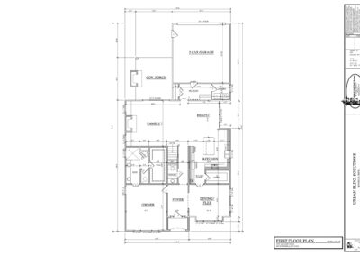 1402 Mordecai by Urban Building Solutions first floor plan