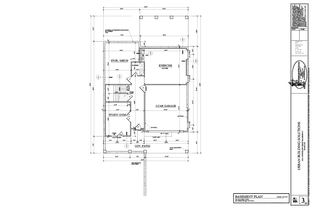 1511 Courtland Drive in Raleigh Custom Build by Urban Building Solutions