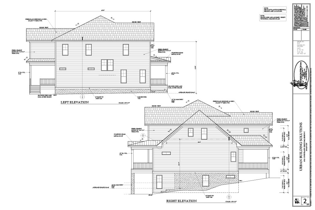 1511 Courtland Drive in Raleigh Custom Build by Urban Building Solutions