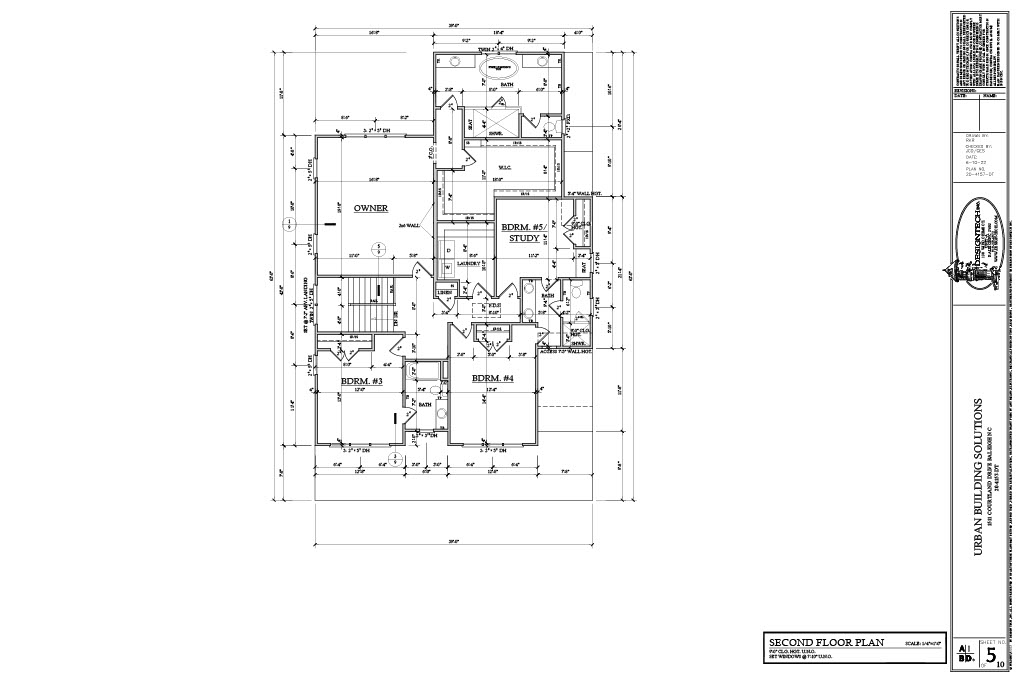 1511 Courtland Drive in Raleigh Custom Build by Urban Building Solutions