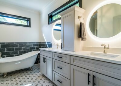 1709 Center Road Master Bathroom Custom Design by Urban Building Solutions
