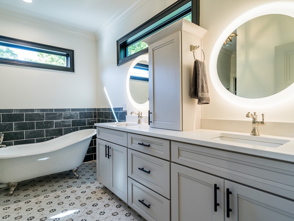 1709 Center Road Master Bathroom Custom Design by Urban Building Solutions