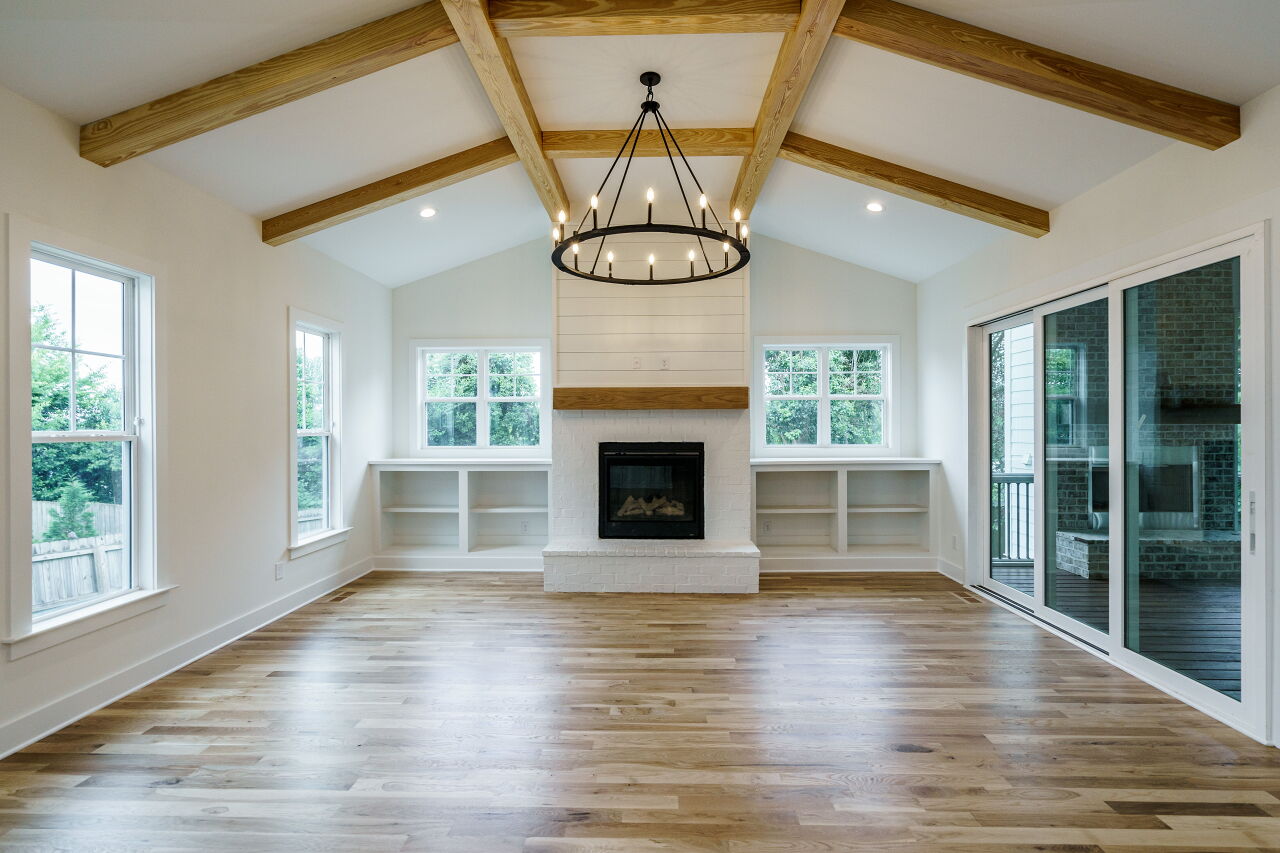 401 Bickett Blvd Living Room Custom Design by Urban Building Solutions