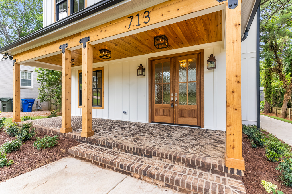 713 Mial Street Raleigh Custom Design by Urban Building Solutions Front Door