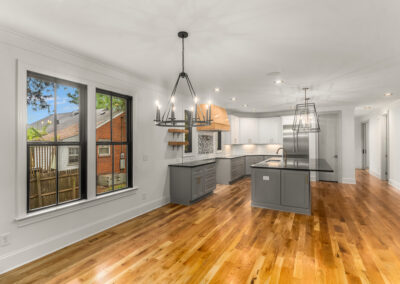 713 Mial Street Raleigh Custom Design by Urban Building Solutions Kitchen + Kitchen Nook