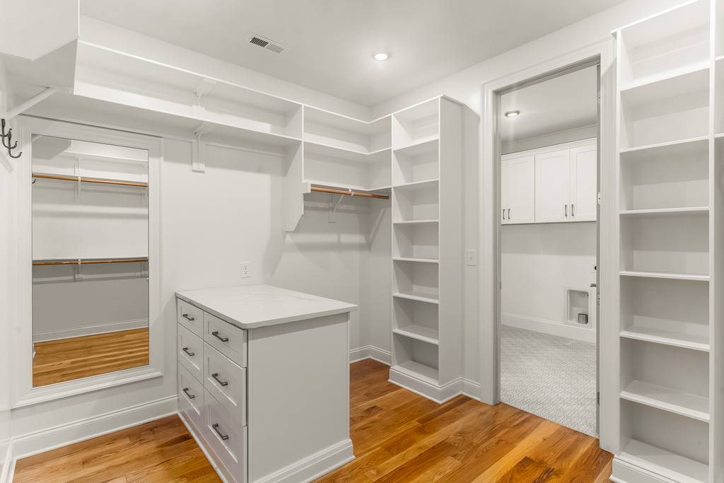 713 Mial Street Raleigh Custom Design by Urban Building Solutions Owners Closet