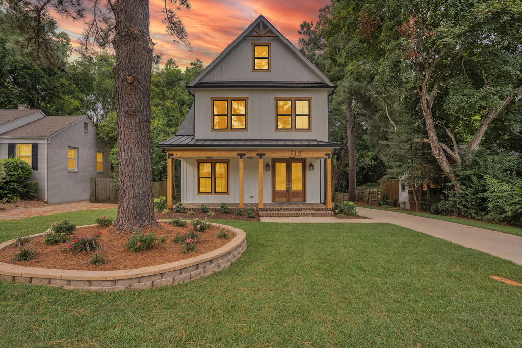 713 Mial Street Raleigh Custom Design by Urban Building Solutions Twiglight 1