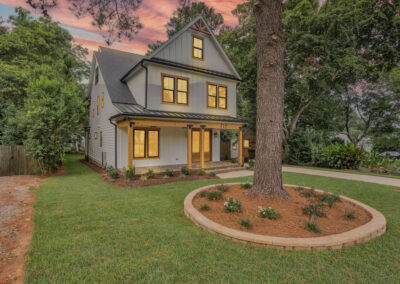 713 Mial Street Raleigh Custom Design by Urban Building Solutions Twilight 3