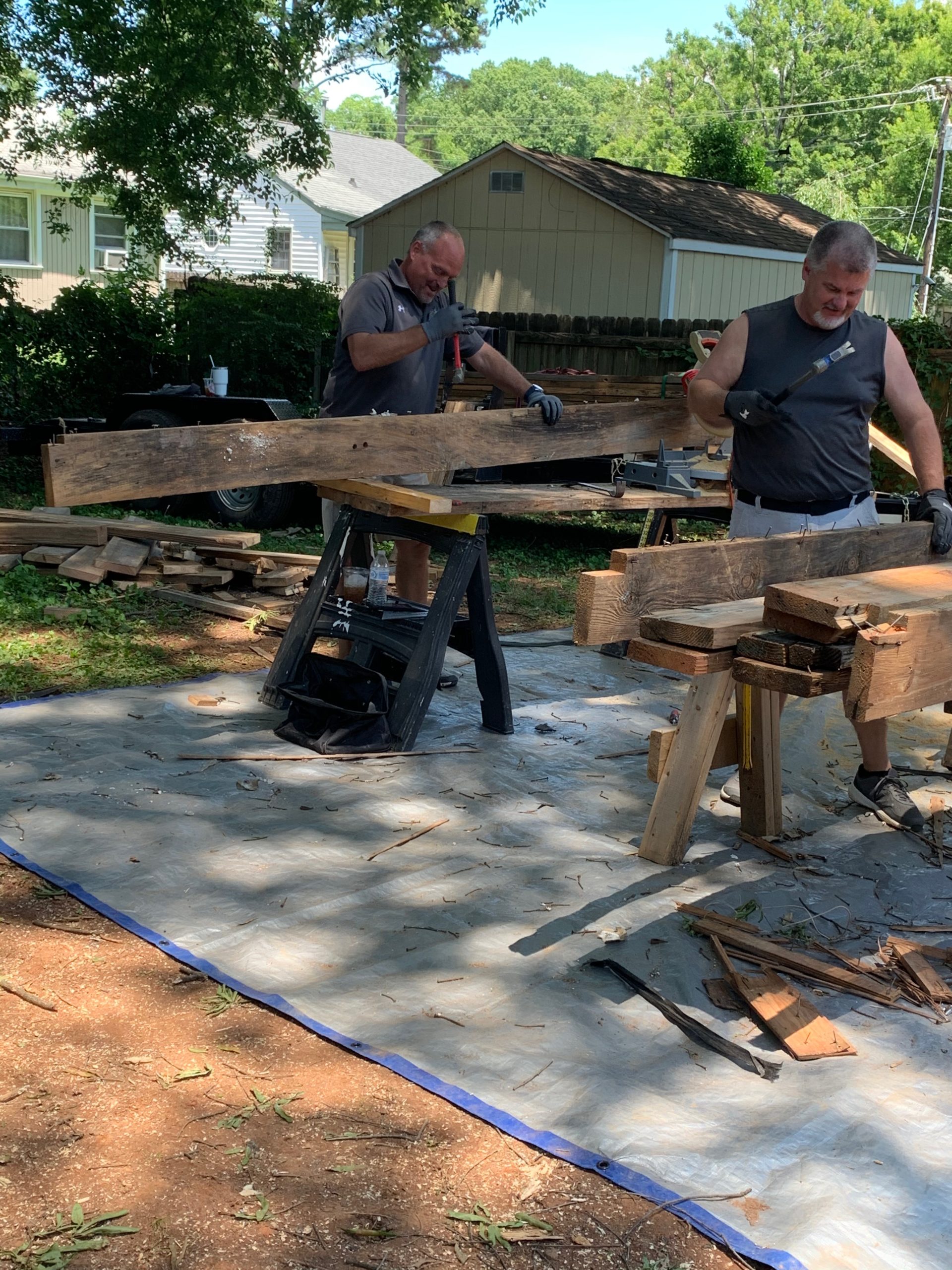 Labor of Love: Reclaimed Hardwood Floors