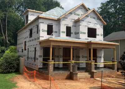 209 Georgetown Road in Raleigh - Custom Home Construction by Urban Building Solutions - August 2020 Progress 03