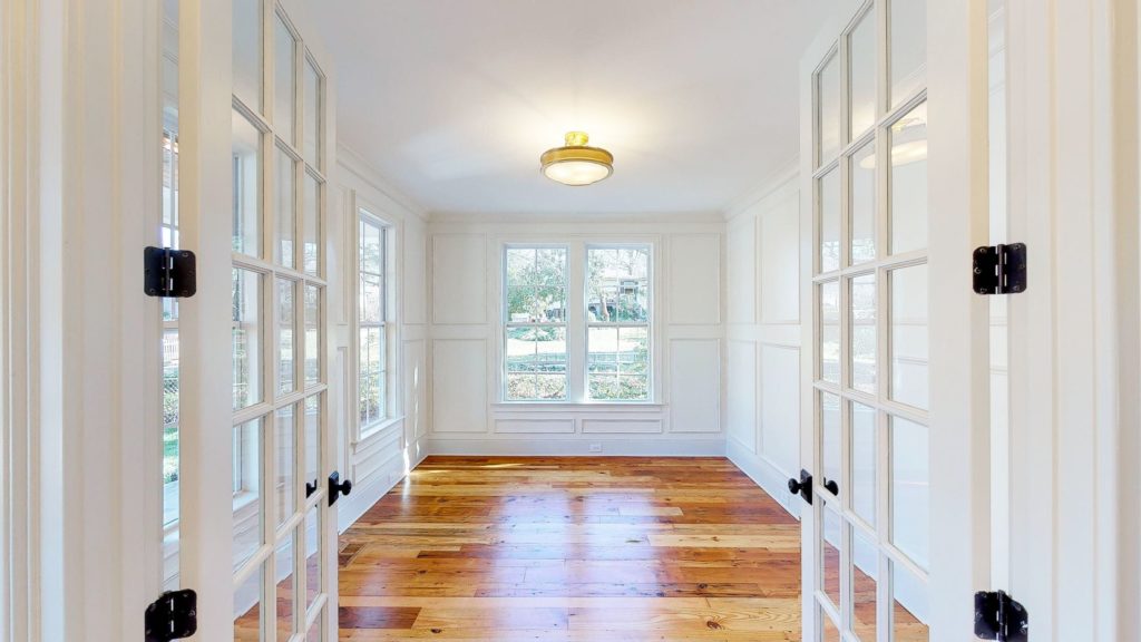 Home Office in Raleigh Custom-Built Home by Urban Building Solutions