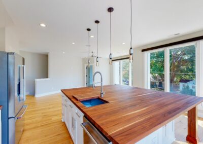 227 Georgetown Road Raleigh NC 27608 Built by Urban Building Solutions Open Concept Kitchen