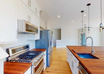 227 Georgetown Road Raleigh NC 27608 Built by Urban Building Solutions Open Concept Kitchen