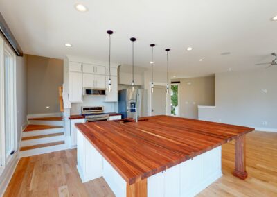 227 Georgetown Road Raleigh NC 27608 Built by Urban Building Solutions Open Concept Kitchen