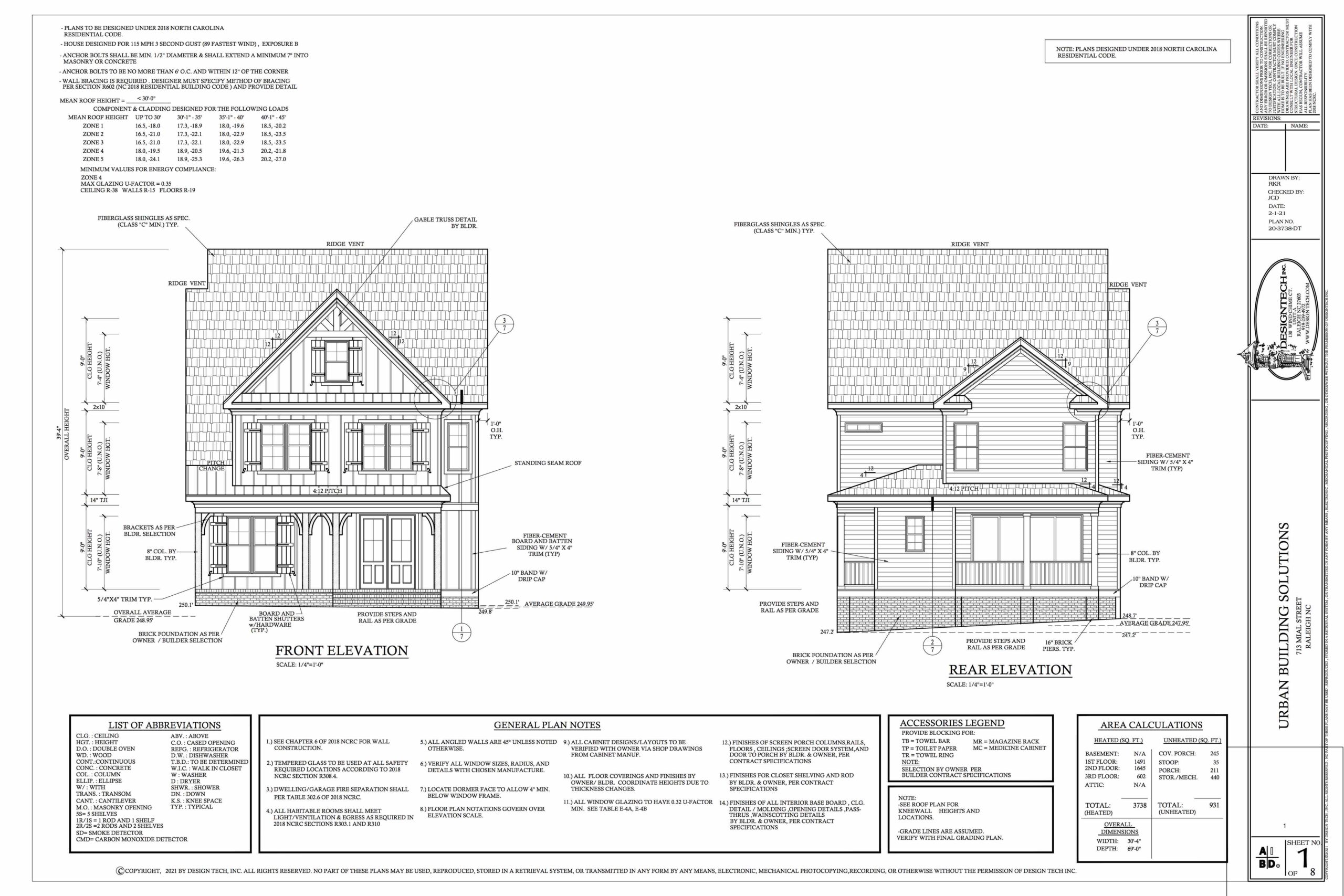 713 Mial Street in Five Points, Raleigh Active Project by Urban Building Solutions