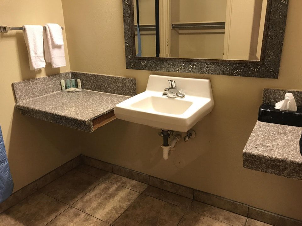 double vanity bathroom sink fail