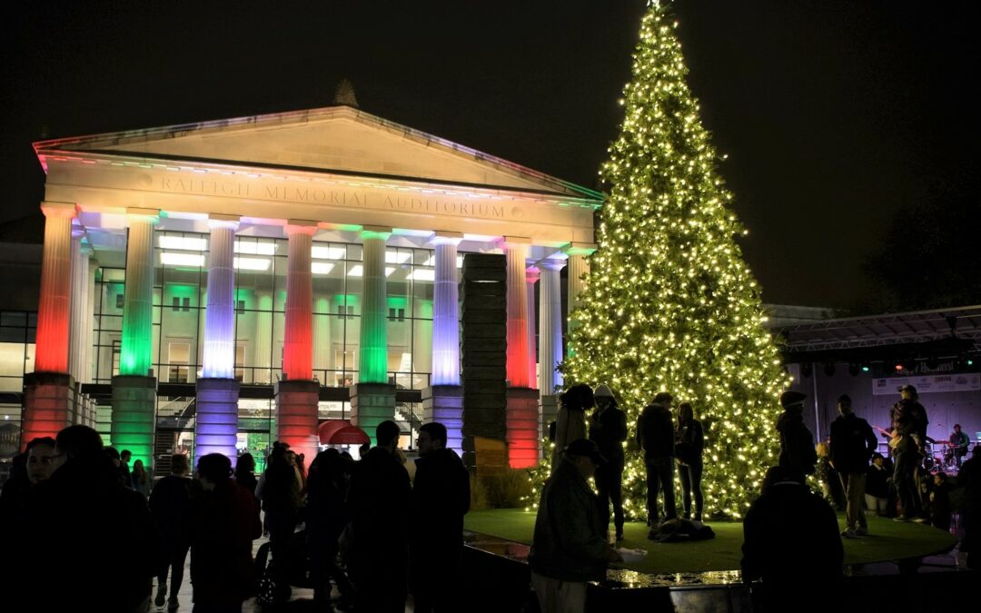 Downtown Raleigh Tree Lighting