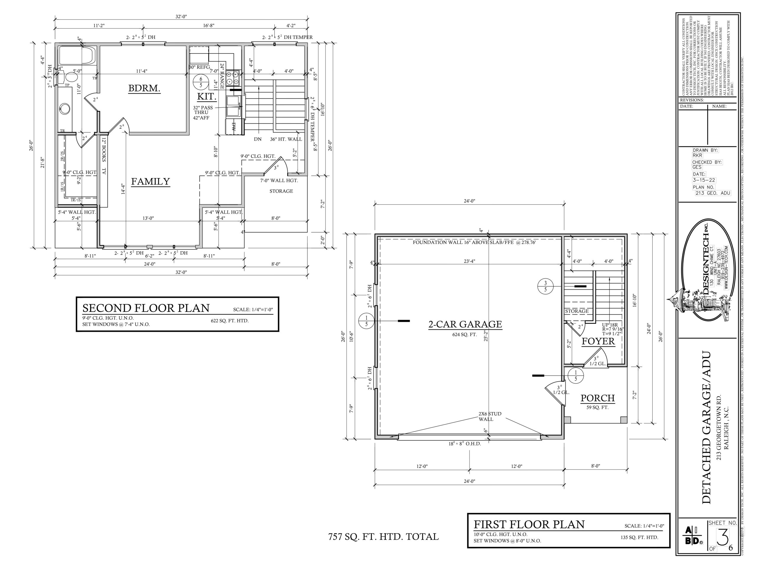 Garage at 213 Georgetown Road by Urban Building Solutions