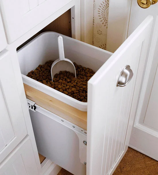 dog food storing bin