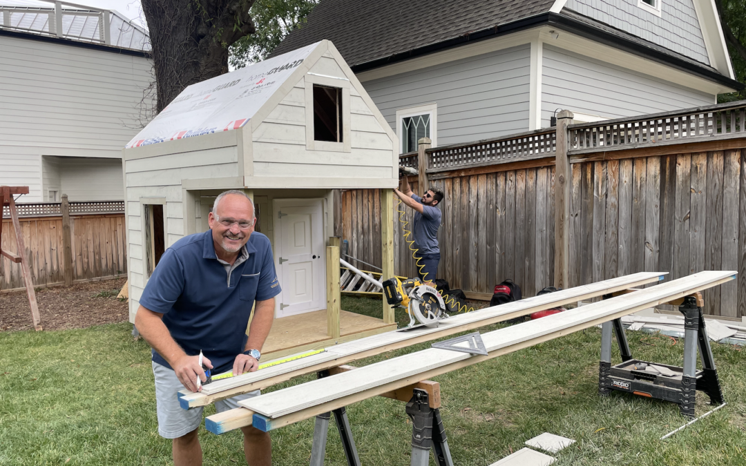 Check Out This Custom Playhouse on Center Road!